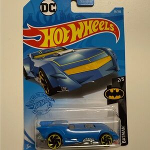 Hot Wheels Batman Blue Toy Car